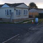 Park home textured wall paint in Coventry