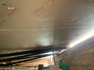 Coventry park home underfloor repairs