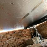 Park home underfloor chassis repairs in Coventry