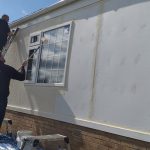 Park home wall texturing experts in Coventry
